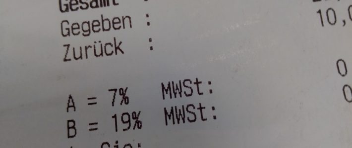 Konjunkturpaket zur Senkung der Corona-Folgen Mehrwerststeuersenkung