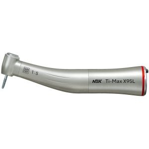 Instrumente NSK Ti-Max X95L Schnelllaufwinkelstück rot 1:5 mit Licht